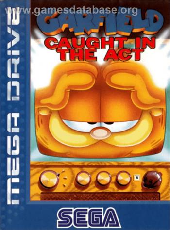 Cover Garfield - Caught in the Act for Genesis - Mega Drive
